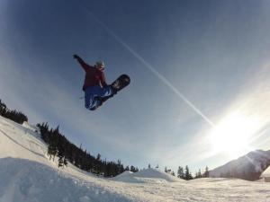 Kamera sportowa na snowboard