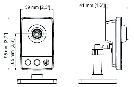 AXIS M1054 Mpix - Kompaktowe kamery IP