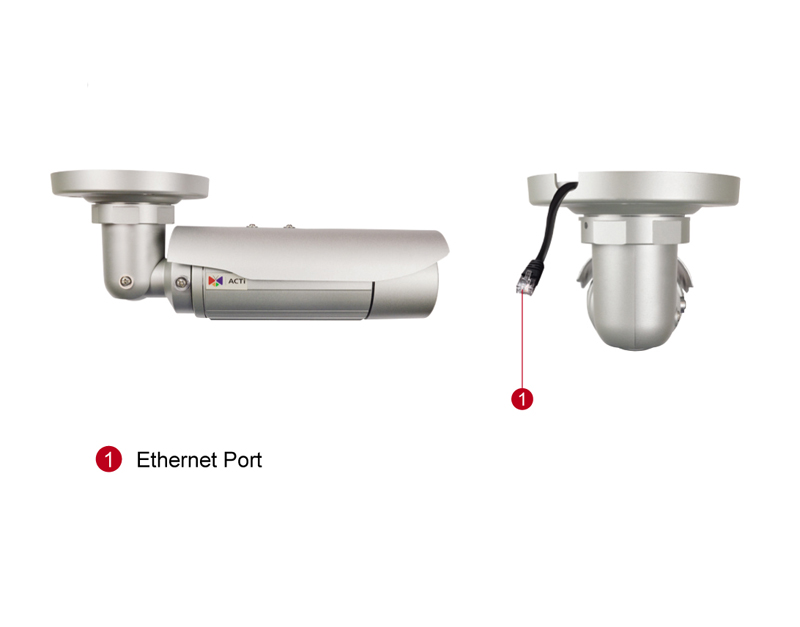 ACTi E46 - Zintegrowane kamery IP